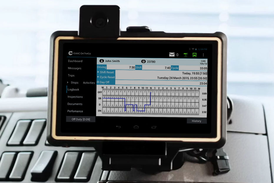 Electronic-on-board-recorder