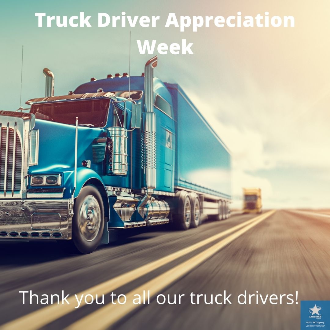 National Truck Driver Appreciation Week